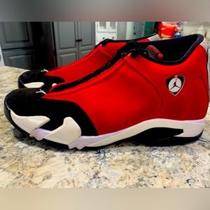 Air Jordan 14 Retro “Gym Red,” size 14.  EUC
